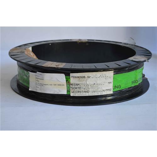 ARAME P/ ARO DE SUTIÃ - OVAL 2,45 x 1,45MM 
REVESTIDO EM POLIETILENO TEREFTALATO (PET) BRANCO C/ NÚCLEO DE AÇO GALVANIZADO