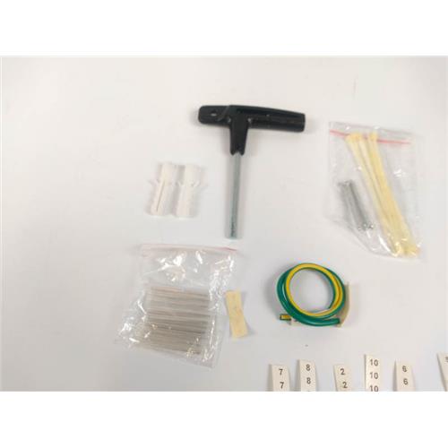 KIT CAIXA P/ FECHAMENTO DE EMENDA DE FIBRA ÓPTICA FOSC-H008 C/ 288 NÚCLEOS 395MM X 245MM  X 130MM