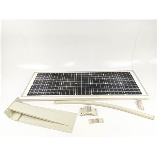 PAINEL SOLAR LED C/ SUPORTE DE MONTAGEM UNIVERSAL