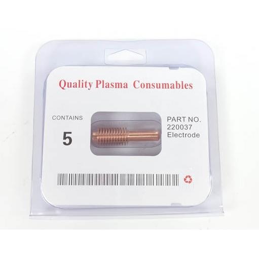 PACOTE DE ELETRODOS DE COBRE P/ MÁQUINA DE CORTE A PLASMA