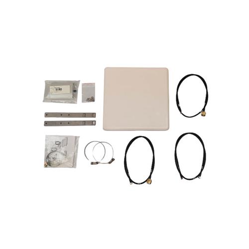 ANTENA DE PAINEL MTI WIRELESS EDGE LTD. 5,8 GHZ (5,15-5,875), 23 DBI, V / H LINEAR, 9/9, ALTO GRAU, FÊMEA TIPO N C/ ACESSORIOS