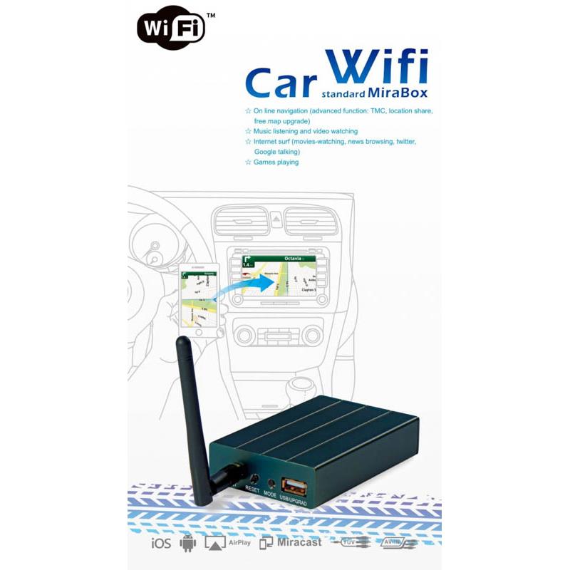 MODEM VEICULAR P/ ESPELHAR SMARTPHONES EM CENTRAL MULTIMÍDIA