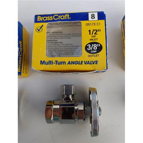 VÁLVULA MULTI ÂNGULO 1/2" x 3/8"