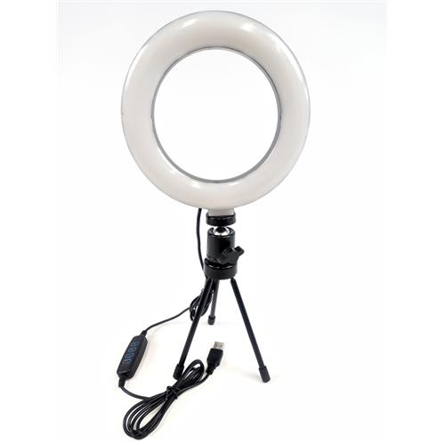 ILUMINADOR RING LIGHT LED C/ TRIPÉ