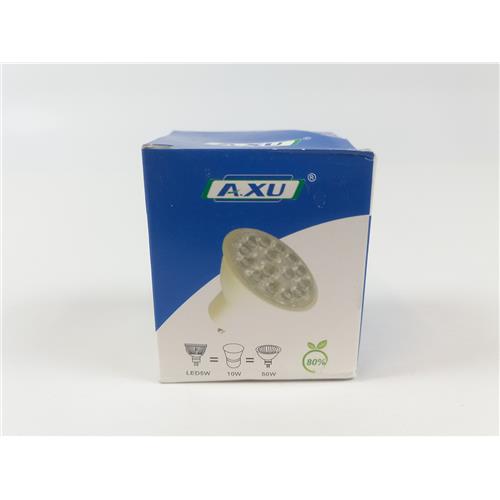 9x LÂMPADA LED DICRÓICA 3W 85 - 265VAC 50-60Hz BRANCO QUENTE 3000-3200K CONECTOR GU10