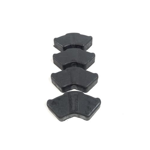 KIT DE AMORTECEDOR DE BORRACHAS DE IMPACTO P/ MOTO ITALIKA EX200