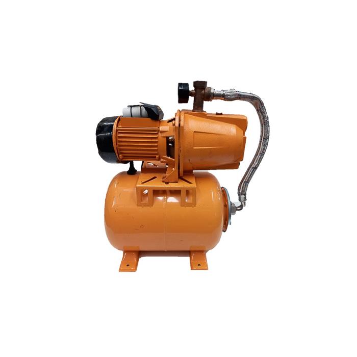 BOMBA DE JATO D'ÁGUA TANQUE 24L - 220V 750W - FLUXO MAX. 60L/min (USADA E COM AVARIAS)