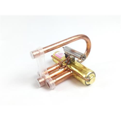 VÁLVULA REVERSORA 4 VIAS - 1 VIA DE 3/8" / 3 VIAS DE 1/2"