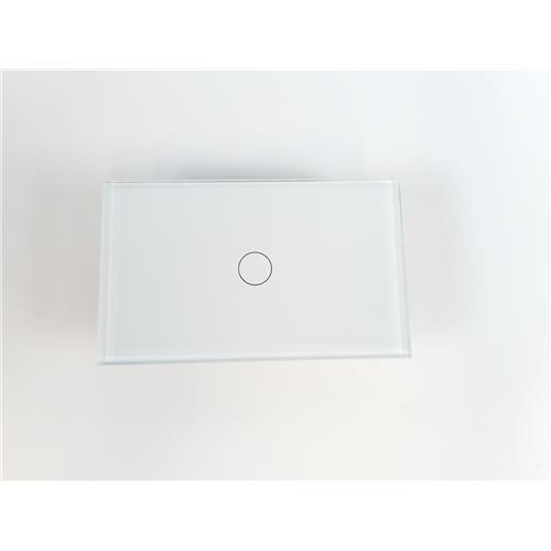 INTERRUPTOR DE LUZ SENSÍVEL AO TOQUE C/ 1 BOTÃO E 4 VIAS P/ CONEXÃO