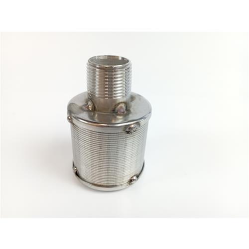 BOCAL DE AÇO INOX 2'' P/ FILTROS DE TRATAMENTO DE ÁGUA JOHNSON SCREENS - ROSCA 1"