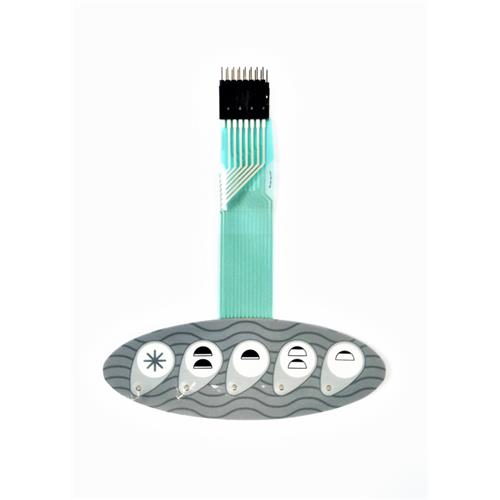 PAINEL DE BOTÕES 5 COMANDOS  P/ CAFETEIRAS PROFISSIONAIS BIANCHI SOFIA/ LAVAZZA LB4600