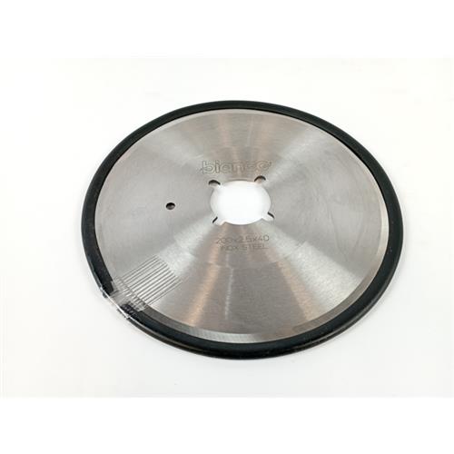 DISCO DE FERRO P/ CORTE Ø200xØ40x2.5mm - 1 FURO Ø6mm