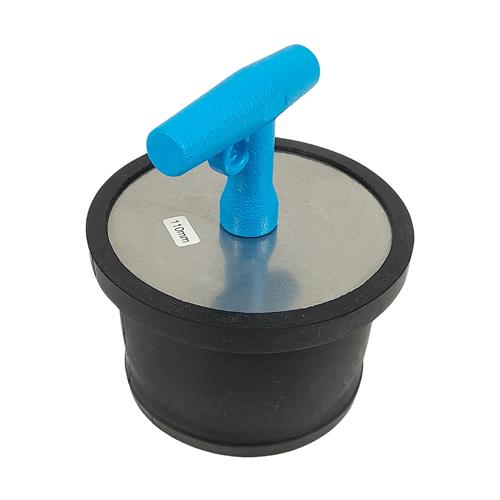 TAMPÃO MECANICO P/ VEDAÇÃO E DRENAGEM DE BARCO C/ ØME. 110MM MA. 136MM