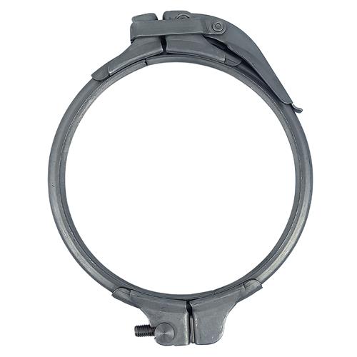 ANÉIS DE TRAÇÃO C/ CONEXÃO RÁPIDA Ø150mm DE AÇO INOX P/ USO EM SISTEMAS DE TUBULAÇÃO