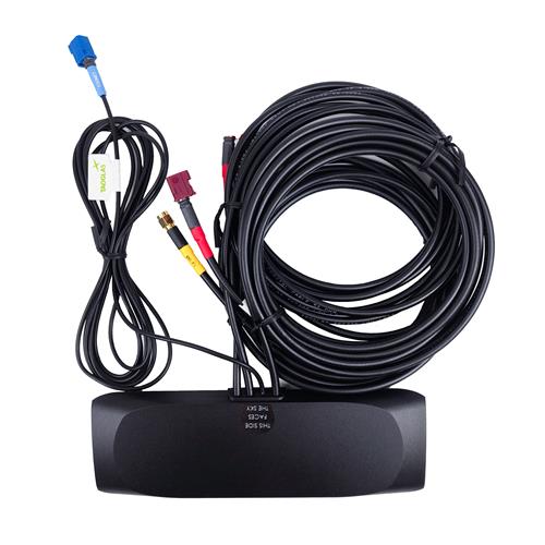 ANTENA EXTERNA 4 EM 1 GPS/LTE/WIFI/GNSS P/ TELEMATICA - TRANSPORTE E MONITORAMENTO REMOTO 600-6000MHz