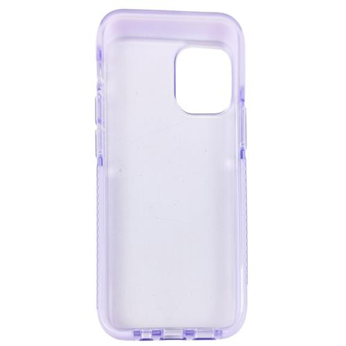 CAPA DE CELULAR IPHONE 12 13 MINI TELA 5.4" COR LILAS TRANSPARENTE