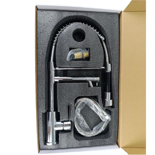 TORNEIRA CROMADA COZINHA GOURMET MONOCOMANDO COM DUCHA