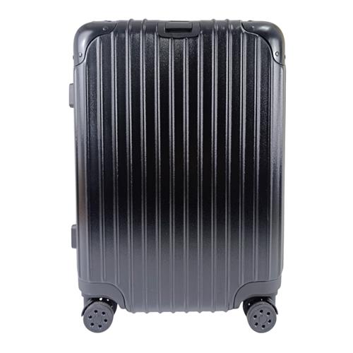 MALA PEQUENA DE VIAGEM 21" VOLUME APROX. COM ALÇAS, RODINHAS E SENHA - COR: PRETO