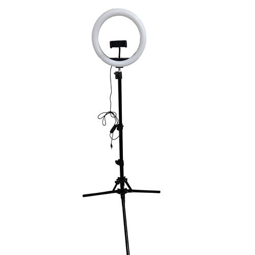 RING LIGHT C/TRIPE / CABO USB / PARA CELULAR / 3 TONALIDADES