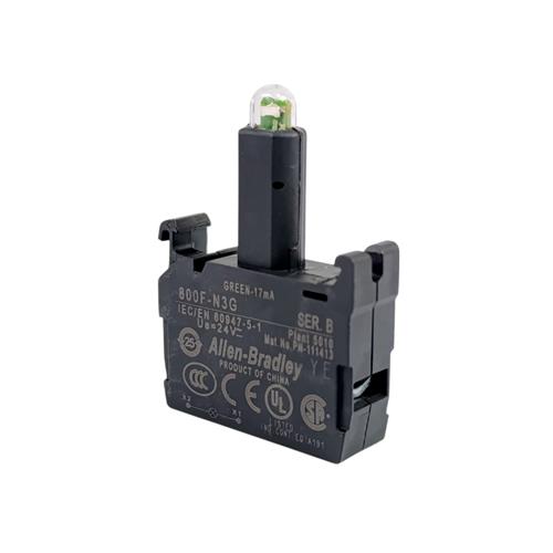 MÓDULO DE LED VERDE 24V AC/DC 17mA