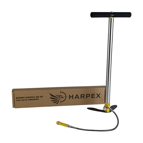 BOMBA MANUAL DE AR PCP DE ALTA PRESSÃO 300 BAR - 3 ESTÁGIOS - FILTRO PEQUENO