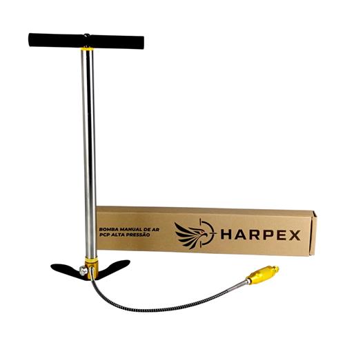 BOMBA MANUAL DE AR PCP DE ALTA PRESSÃO 300 BAR - 3 ESTÁGIOS - FILTRO GRANDE