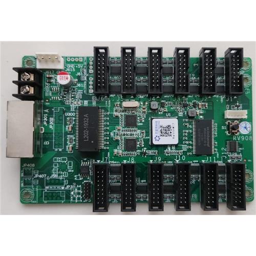 PLACA ELETRÔNICA MONTADA SPARTAN XC351400A (Receiver Linsn RV908m2 Placa Receptor Painel LED P3 a P10 Cor RV908M32)