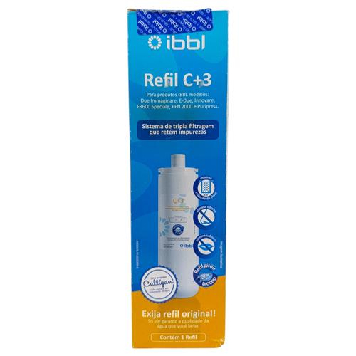 REFIL FILTRO DE ÁGUA PARA IBBL DUE IMMAGINARE, E-DUE- INNOVARE, FR600 SPECIALE, PFN 2000 E PURIPRESS