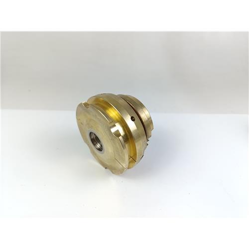 ANEL BIPARTIDO EM LATÃO COM BUCHA CENTRAL INTEIRIÇA EM AÇO , Ø EXTERNO 105 MM, BOCA Ø84 MM, ABERTURA INTERNA Ø68 MM E FURO CENTRAL Ø26 MM