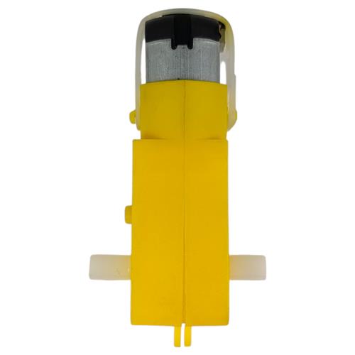 MOTOR DC TT 3V A 6V 200RPM REDUÇÃO 48:1 EIXO DUPLO PARA ARDUINO, CARRINHO, ROBÔ