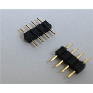 Conector Emenda Fita Led Rgb 4 Vias Macho X Macho