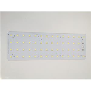 PLACA DE ALUMINIO (20CM) COM 54 LAMPADAS DE LED P/ VEICULOS
