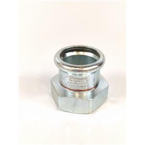 ADAPTADOR FEMEA Ø28X1/2 POLEGADA REVETIDO DE ZINCO