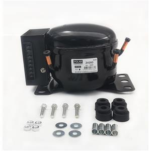 COMPRESSOR P/ GELADEIRAS E FREEZER DE 12/24V 74W 252.5BTU/h