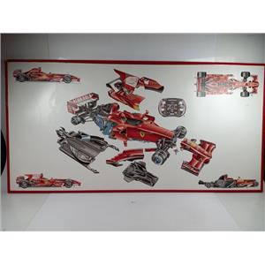 QUADRO DE MODELO DE MONTAGEM DA FERRARI F138