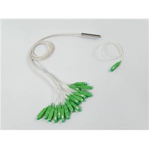 SEPARADOR ÓPTICO 1X16 - 1260/1650NM - FIBRA TIPO G657A C/ CONECTORES SC-APC/SM