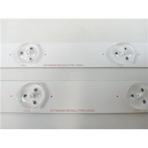 PAR DE BARRAS LED R-L  P/ TV SEMP TOSHIBA 40L2400D