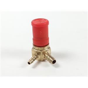 CONECTOR COTOVELO SAÍDA 3/16 - 5/16 - Y/Z 60° P/ SISTEMA DE FREIO A AR CAMINHÕES MERCEDES-BENZ / MAN / DAF / FORD / SCANIA