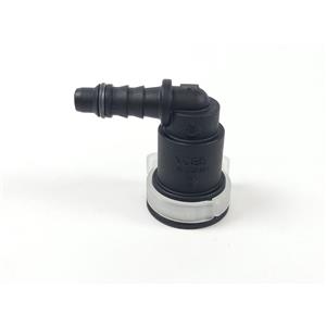 CONECTOR 90° VOSS 241 - 3/8 P/ SISTEMA DE COMBÚSTIVEL CAMINHÕES MERCEDES-BENZ / MAN / DAF / FORD / SCANIA