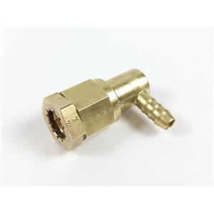 CONECTOR COTOVELO 3/8 P/ SISTEMA DE FREIO A AR CAMINHÕES MERCEDES-BENZ / MAN / DAF / FORD / SCANIA