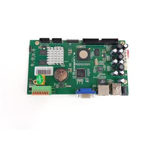 PLACA MÃE P/ DVR - 2 PORTAS USB/1 PORTA RJ45/1PORTA VGA 15 PINOS