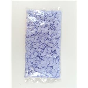 FECHO DE PRESSÃO PLÁSTICO P/ VESTUÁRIO APENAS CAPA Ø9mm KIT C/ 1000 UNIDADES ROXO CLARO
