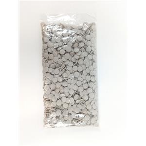 FECHO DE PRESSÃO PLÁSTICO P/ VESTUÁRIO APENAS CAPA Ø9mm KIT C/ 1000 UNIDADES CINZA FÓSSIL