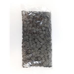 FECHO DE PRESSÃO PLÁSTICO P/ VESTUÁRIO APENAS CAPA Ø9mm KIT C/ 1000 UNIDADES VERDE MUSGO