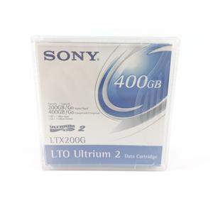 FITA DE BACKUP SONY LTO ULTRIUM 2 - 200GB NATIVO 40MB/S TRANSERÊNCIA / 400GB COMPACTADO 80MB/S TRANSFERÊNCIA