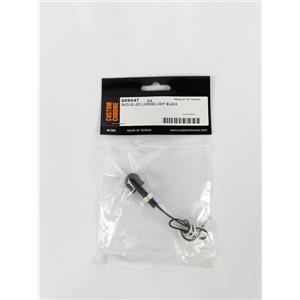 PLUG DE LED PRETO P/ ILUMINÇÃO DE PLACA DE MOTOCICLETA