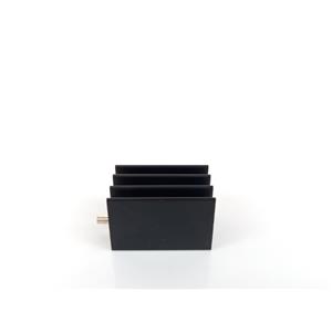 DISSIPADOR DE CALOR PRETO 25x16x16mm