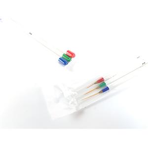 KIT DE MANICURE C/ 3 PINCEIS DE PONTAS FINAS P/ DESIGNER DE UNHAS (BRANCA)