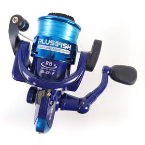 MOLINETE MINIMAL 200 COM LINHA - RECOLHIMENTO 5.0:1 ESQUERDA/DIREITA - ROTOR BALANCEADO - AZUL