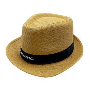 CHAPÉU PANAMA 100% FIBRA VEGETAL CIRCUNFERÊNCIA 58cm - COR CARAMELO